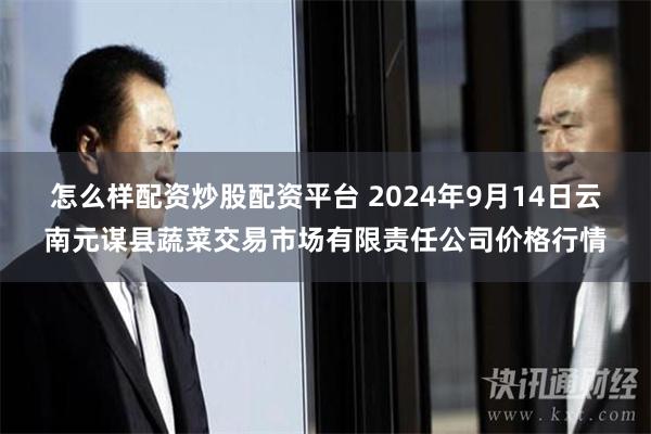 怎么样配资炒股配资平台 2024年9月14日云南元谋县蔬菜交易市场有限责任公司价格行情